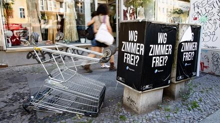 Blick in eine Berliner Straße