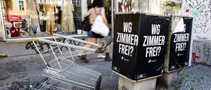 Blick in eine Berliner Straße