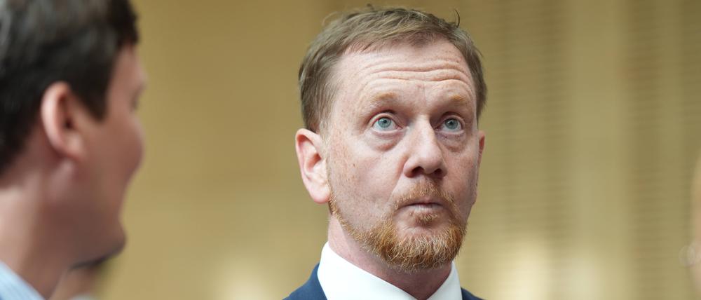 In Sachsen hat die Partei Michael Kretschmers ohne das BSW keine Regierungsmehrheit.