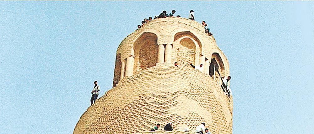 Dieses spiralförmige Minarett im heute irakischen Samarra müssen einst auch die deutschen Ausgräber gesehen haben. 