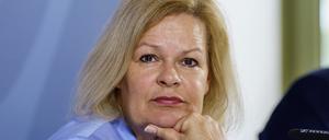 Nancy Faeser (SPD), Bundesinnenministerin