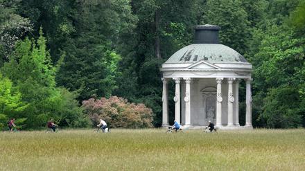 Ein Ort der Romantik für Barberini-Chefin Ortrud Westheider: Der Freundschaftstempel im Park Sanssouci.