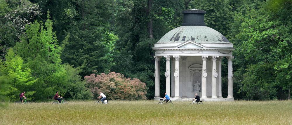 Ein Ort der Romantik für Barberini-Chefin Ortrud Westheider: Der Freundschaftstempel im Park Sanssouci.