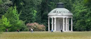 Ein Ort der Romantik für Barberini-Chefin Ortrud Westheider: Der Freundschaftstempel im Park Sanssouci.