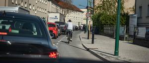 Stau in Potsdam: In Brandenburg wächst die Bevölkerung – und damit auch der Verkehr.