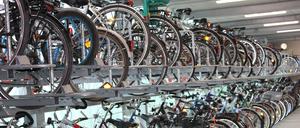 Berlin, Fahrradparkhaus in Bernau Foto: Kristina Wollseifen