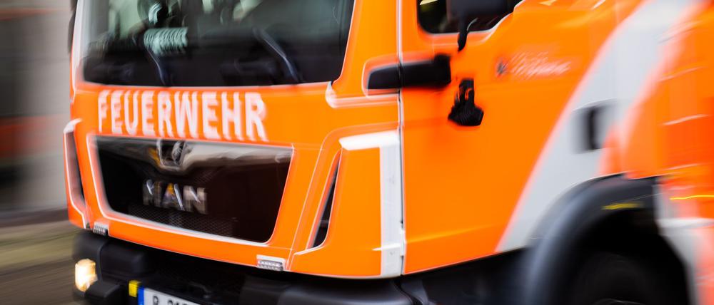 Ein Löschwagen der Berliner Feuerwehr. (Symbolbild)