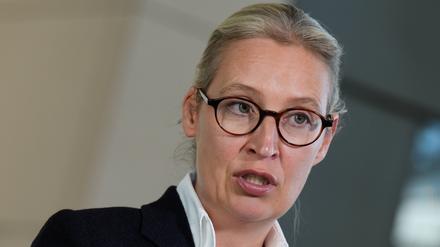 Co-Chefin der AfD: Alice Weidel. 