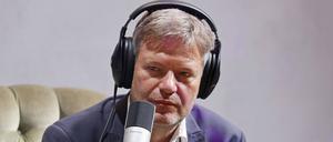 Bundeswirtschaftsminister und Vizekanzler: Robert Habeck (Grüne).
