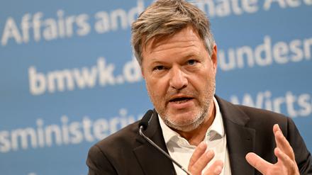Vizekanzler Robert Habeck spricht sich für ein strengeres Waffenrecht aus.