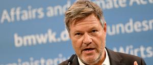 Vizekanzler Robert Habeck spricht sich für ein strengeres Waffenrecht aus.