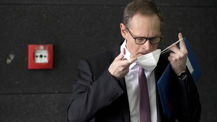 Auch als Vorsitzender der Länderchefs Krisenmanager: Michael Müller.