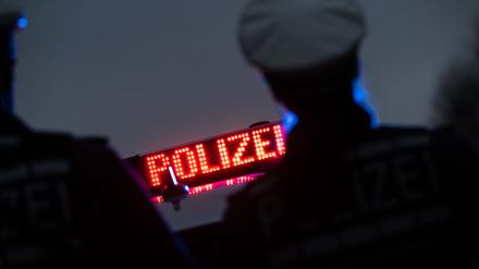 Nächtlicher Einsatz für die Berliner Polizei. (Symbolbild)