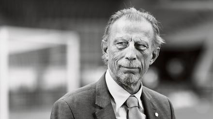 Christoph Daum im Jahr 2023 und bereits gezeichnet von seiner Lungenkrebserkrankung.
