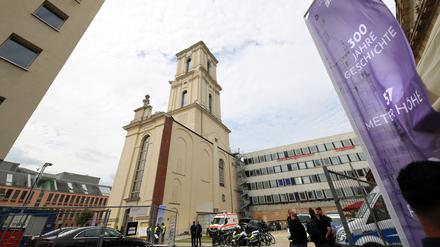Eröffnung Garnisonkirche.  Festakt zur Eröffnung des Turms der Garnisonkirche Potsdam.