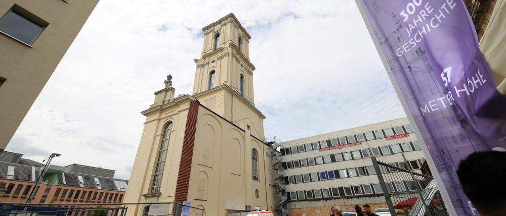 Eröffnung Garnisonkirche. Festakt zur Eröffnung des Turms der Garnisonkirche Potsdam.