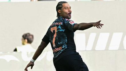 Serge Gnabry erzielte das entscheidende 3:2 für den FC Bayern München.