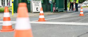 Knapp 24 Stunden lang galt auf dem Nato-Stützpunkt Geilenkirchen vergangene Woche die zweithöchste Sicherheitsstufe C. (Archilvbild)