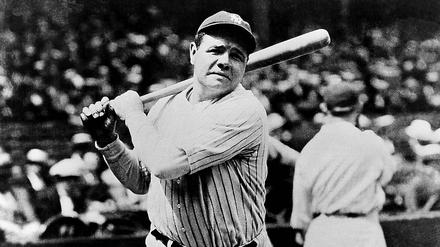 George Herman „Babe“ Ruth schlug insgesamt 714 Home Runs in der Major League Baseball.