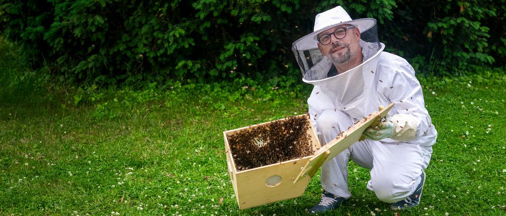Beekeeper aus Leidenschaft: Torsten Hernandez Trigo.