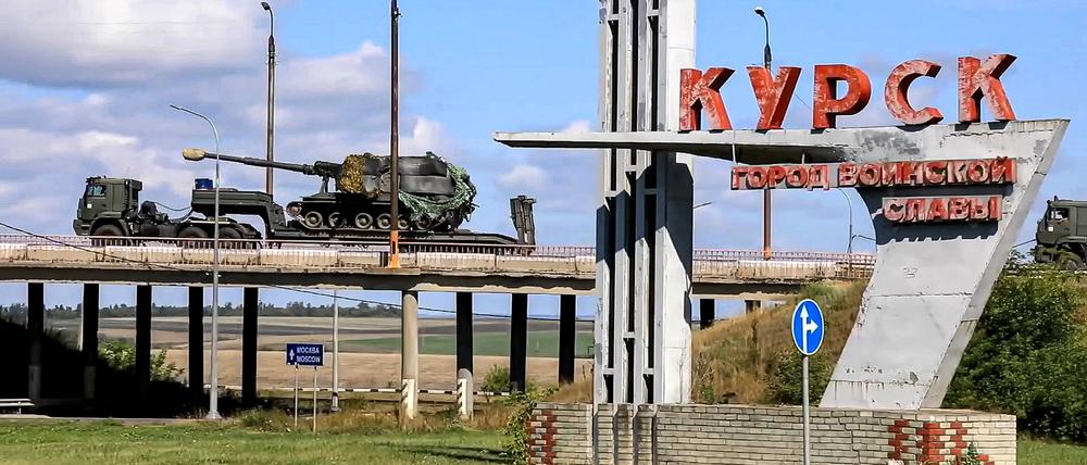 Anfang August gelang der ukrainischen Armee ein Überraschungsvorstoß ins russische Grenzgebiet Kursk.
