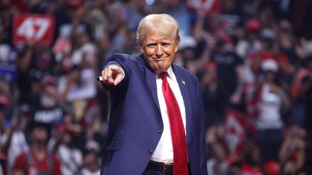 Glendale, Arizona, 23. August: Donald Trump spricht zu seinen Anhängern. Gelingt ihm die Rückkehr ins Weiße Haus?