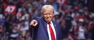 Glendale, Arizona, 23. August: Donald Trump spricht zu seinen Anhängern. Gelingt ihm die Rückkehr ins Weiße Haus?