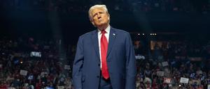 Donald Trump tritt in der Nacht zum Mittwoch im TV-Duell gegen Kamala Harris an.
