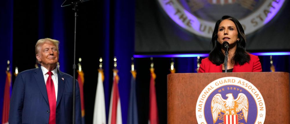 Gabbard war einst Soldatin in der Nationalgarde.