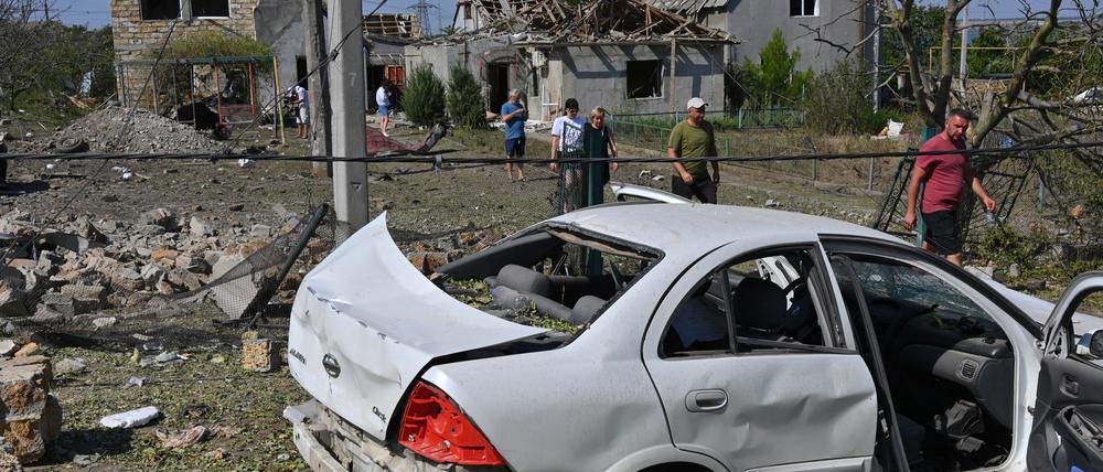 Russland hat die Ukraine den zweiten Tag in Folge massiv aus der Luft bombardiert.