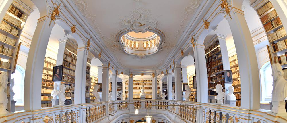 Erbe für die Welt: Der Rokokosaal der Herzogin Anna Amalia Bibliothek in Weimar.