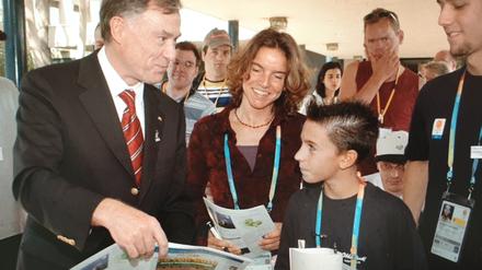 Das PZ-Team trifft den damaligen Bundespräsidenten Horst Köhler