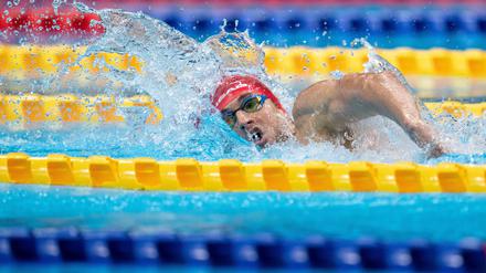 Maksym Krypak bei den Sommerspielen in Tokio.