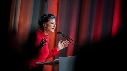Sahra Wagenknecht, Vorsitzende des BSW.