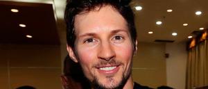 Der Gründer des Messengerdienstes Telegram, Pawel Durow, gilt als kompromissloser Verfechter der Freiheit des Internets. (Archivbild)