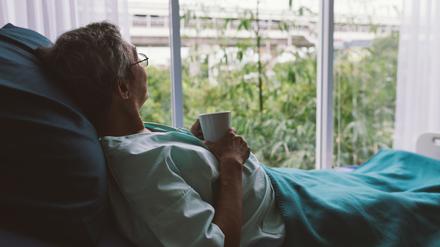 In einem Hospiz können Menschen ihre letzten Tage, Wochen und Monate verbringen.