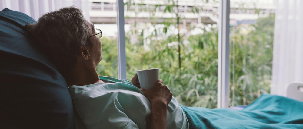In einem Hospiz können Menschen ihre letzten Tage, Wochen und Monate verbringen.