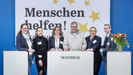 Im Team. Mitglieder des Tagesspiegel-Spendenvereins engagieren sich mit der Leserschaft für Berlin, Brandenburg und im Ausland. Sie freuen sich auf die Bewerbungen.