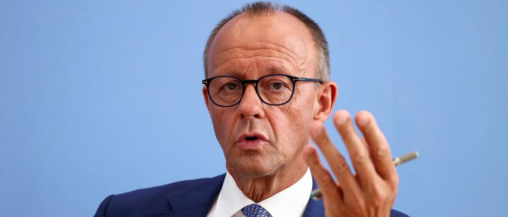 CDU-Chef Friedrich Merz