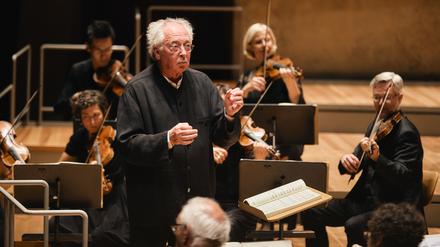 Philippe Herreweghe und das Ensemble Vocale Gent beim Musikfest Berlin im vergangenen Jahr 2023.
