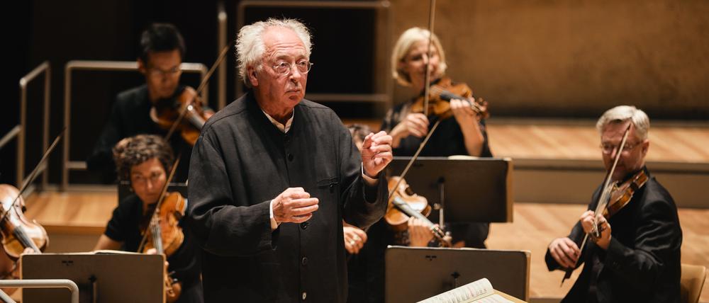 Philippe Herreweghe und das Ensemble Vocale Gent beim Musikfest Berlin im vergangenen Jahr 2023.