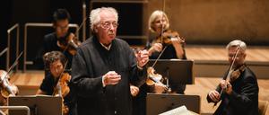 Philippe Herreweghe und das Ensemble Vocale Gent beim Musikfest Berlin im vergangenen Jahr 2023.
