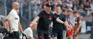 Alexander Blessin hat die RB-Schule durchlaufen und steht für Gegenpressing und schnelles Umschaltspiel.