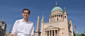 Gregor Hohberg ist ab dem 1. September neuer Pfarrer der Nikolaikirche. Zuvor war er 22 Jahre an der St. Marienkirche am Alexanderplatz.