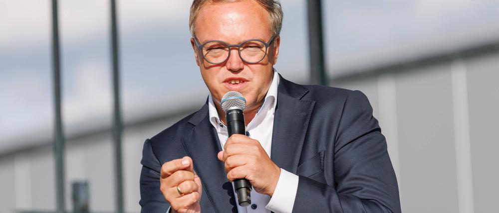 CDU-Spitzenkandidat in Thüringen: Mario Voigt.