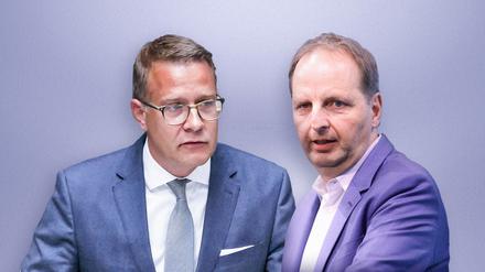Adrian Grasse und Thomas Heilmann.