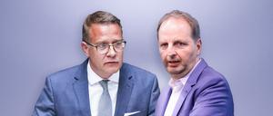 Adrian Grasse und Thomas Heilmann.