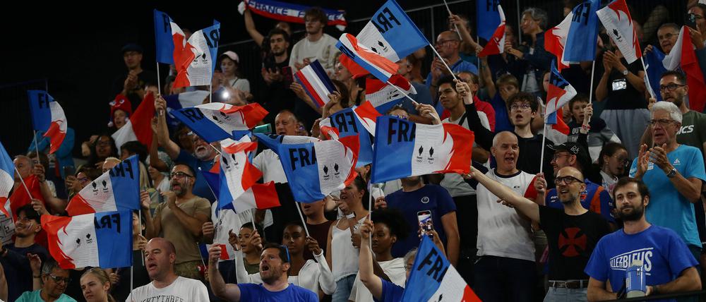 Frankreichs Team wird gefeiert (Symbol)
