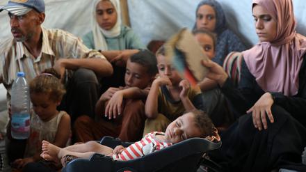 Im Gazastreifen geht die Angst vor Polio um.