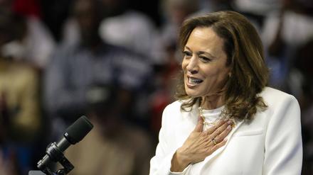 Präsidentschaftskandidatin der Demokraten: Kamala Harris (59).